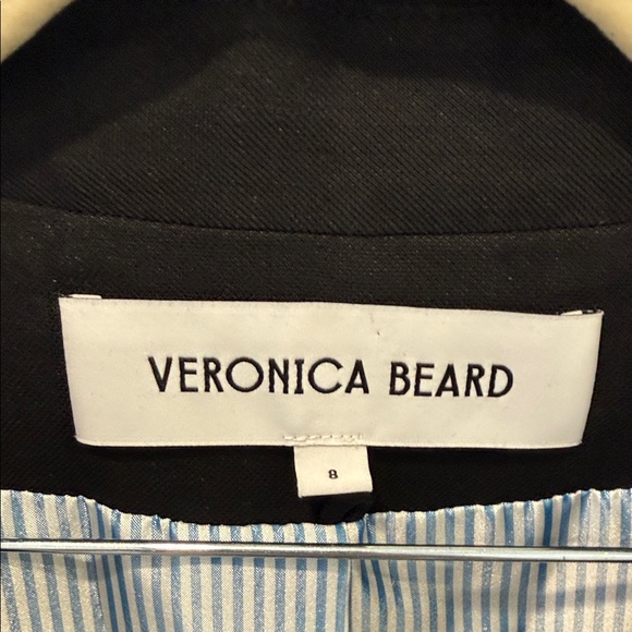 Veronica Beard Double-Breasted Dickey Black Blazer - Picture 2 of 3